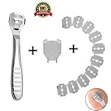 Foot Scraper,Foot Files,Stainless Steel Foot Hand Care Pedicure Dead Hard Skin R...
