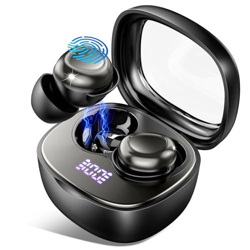Doubc Schlafkopfhörer Bluetooth 5.4 Kopfhörer, 2025 Neue in Ear Mini Kopfhörer Kabellos mit 35 Stunden Akkulaufzeit, Weiche Ohrhörer Schlafen Sleepbuds, Sanfter Klang Bequem...