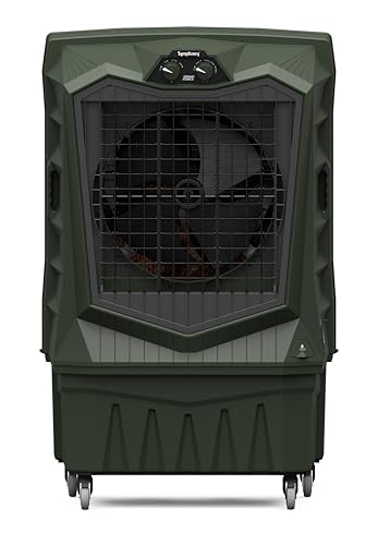 Image of Symphony Air Force 120 Desert Air Cooler | Extra Powerful Air Throw | Robust, Weather resistant Body | Heavy Duty Air Cooler | 375W Energy-Efficient Cooling | Auto Louver | 1-Year Warranty
