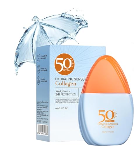 HOUSN Crema Solar Facial SPF 50+, Protección Alta UVA/UVB Protector Solar Facial, Resistente al Agua, Sin Perfume, Siliconas ni Nanopartículas