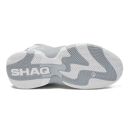 Image of SHAQ Devastator High Top Basketball Shoes for Men, Indoor or Outdoor Court Basketball Mens Sneakers - Black, White, Green, Blue, Orange or Red Size 8 to 15