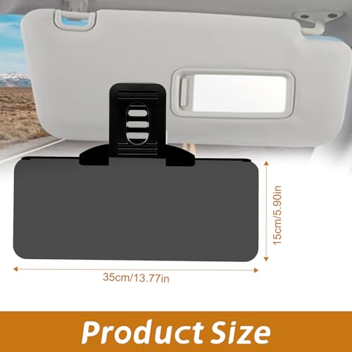 Woqucute A0048 Sun Visor Extender For Car, Upgraded Uv400 Polarized Car Visor Extension Sun Blocker, Anti-Glare Car Sun Visor thumb #6