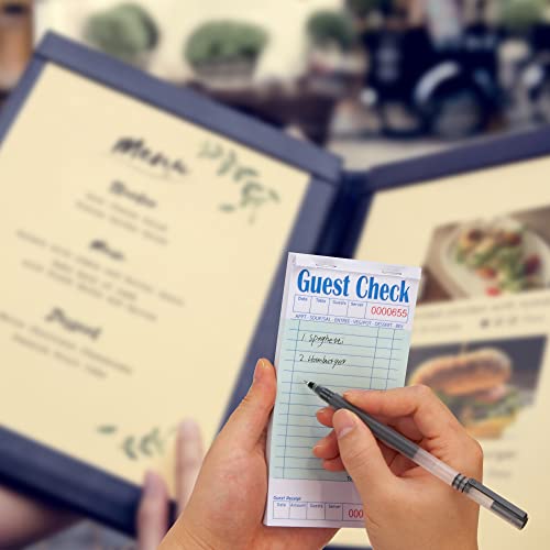 Carnet de serveuse DGBDPACK pour éviter les erreurs de commande en salle - 6
