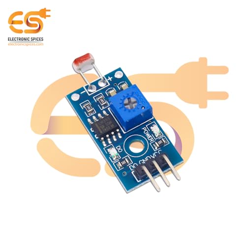 Image of Electronic Spices LM393 Photosensitive light dependent resistor LDR sensor modul (2)