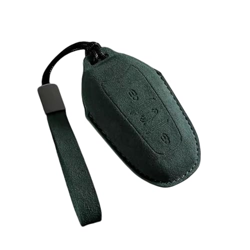 Porte-clés en daim pour homme et étui de protection élégant en suède