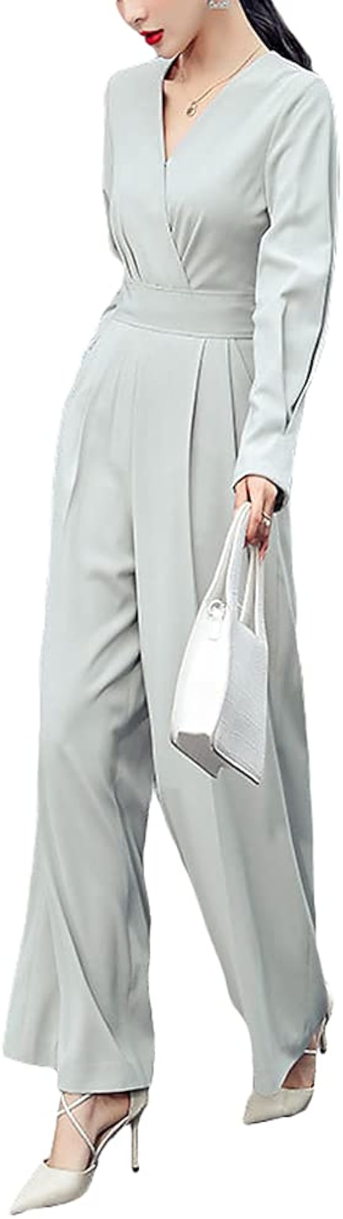 海外並行輸入正規品 パーティー レディース スーツ 長袖 ドレス 秋冬コーデ オールインワン オールインワン Www Marinemastertrailers Com