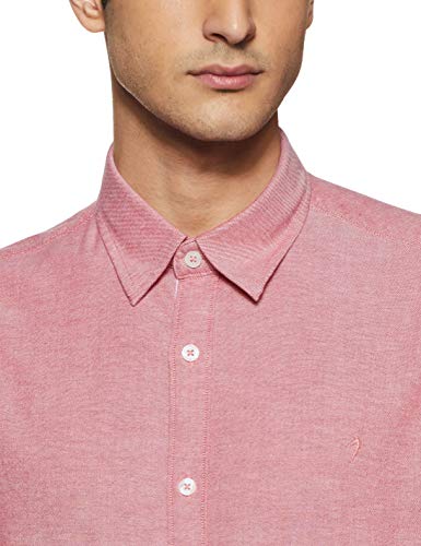 Image of Indian Terrain Mens Slub Casual Shirt