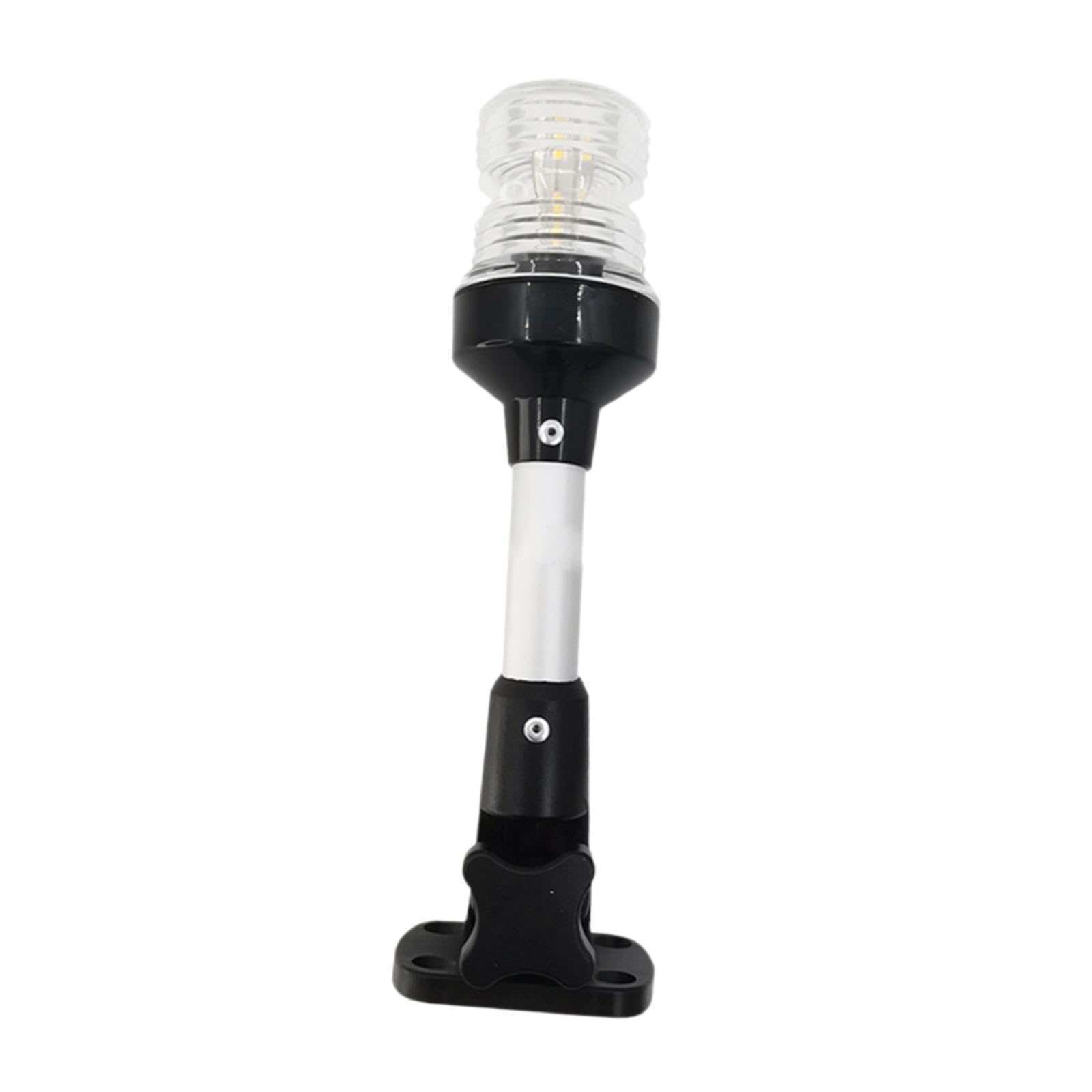 harayaa Luce di Navigazione Marina a LED, Pieghevole a 360 Gradi, 12-24 V, Luci di Via barca Portatile, ad Alte Prestazioni con Attao Diretto Sostituibile, Luce per Barca, 9 Inch