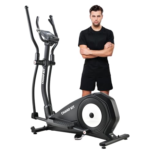 Elliptical Machine for Home with Hyper-Quiet Magnetic Driving System 32 Resistance Levels 120KG Loading Capacity