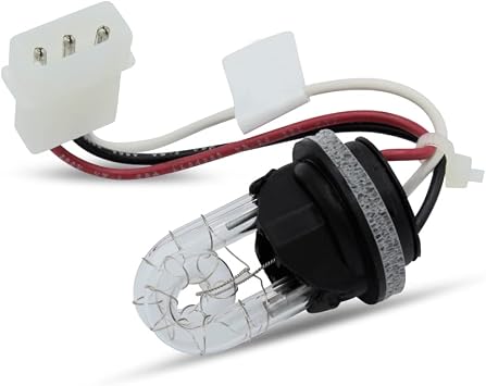 Technical Precision Replacement for Whelen Engineering S30TL Light Bulb 2.75 Inches Overall Length Strobe Bulb - Strobe Bulb Light with Wire - 1 Pack