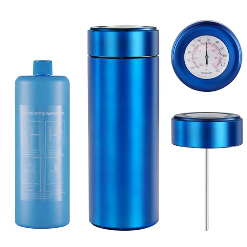 Image of 60H Medication Cooler Insulin Cooler for Travel Hold 6-8 Pens TSA Approved | Large Temp Display Medicine Cooler for Insulin,Peptide,Glp-1,Zepbound ,Epipen Cooler for Travel Case Blue