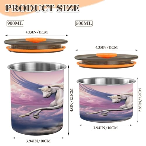 Contenedor Hermético de Acero Inoxidable para Café 30oz miniatura 2
