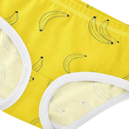 Girls' Underwear Banana Toddle Brief Panties 2-8 Years 203007264
