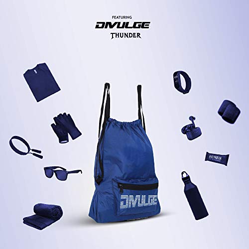 Image of DIVULGE Thunder Drawstring Daypack bag, Sports bag, Gym bags With Zip pocket (16 L Backpack)