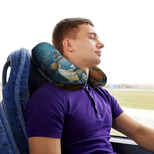 Almohada espuma viscoelástica cervical tamaño único miniatura 7