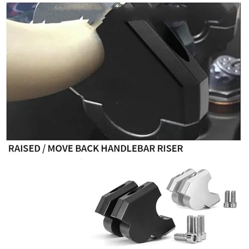 Extensor de abrazadera de manillar CRF1100L Africa Twin 2020 para evitar dolor 2