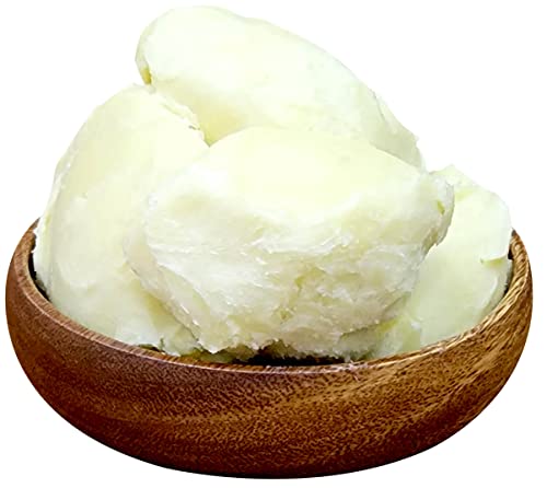 Organic African Shea Butter Ivory By Mgl Naturals, 100% Pure, Raw, Grade A, Vegan, & Unrefined. Intensive Daily Nourishing And Moisturizing Butter For All Skin Types And Hair Textures. Best For Use It Alone Or Diy Cosmetics Formulation Recipes. Fair Trade And Organic Principles, Sustainably Sourced From Determined Rural Women In Ghana, West Africa. 14.11Oz | 400G. (Extra Free 2Oz) #TOP2
