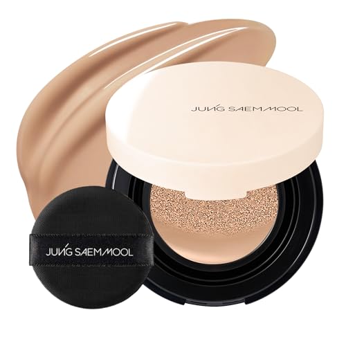 Image of JUNG SAEM MOOL Essential Skin Nuder Cushion | Natural Finish, Buildable Coverage Cushion Foundation by Korean Makeup Artist (Mini, 0.17 Fl Oz), 25N Bronze
