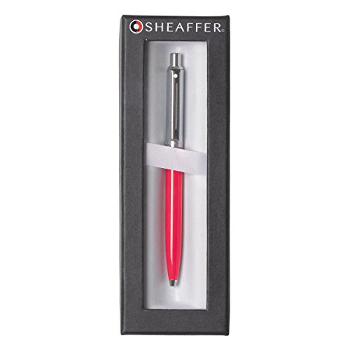Stylo-bille rétractable Sheaffer Sentinel rose à mécanisme poussoir fiable - 4