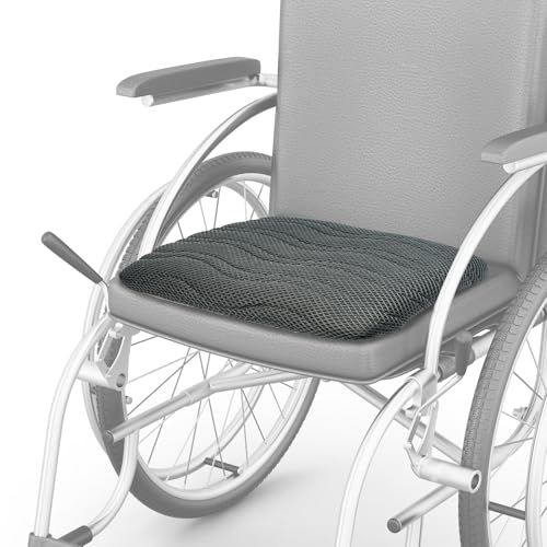 車椅子用クッション 座布団 お尻が痛くならない 滑り止め 高反発 体圧分散 通気性 滑り止め設計 丸洗いOK 介護用 褥瘡予防 取り外し可能カバー付き（自宅・車いす対応）