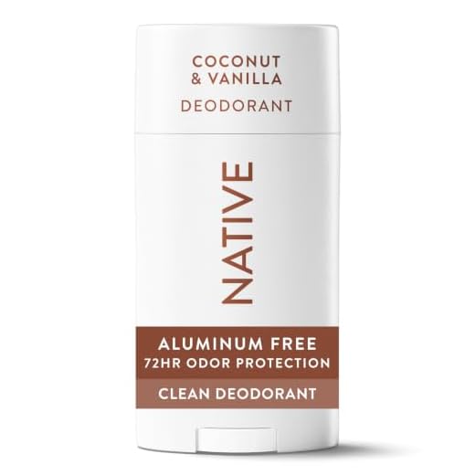 Native Deodorant | Natural Deodorant for Women and Men, Aluminum Free with Baking Soda, Probiotics, Coconut Oil and Shea Butter | Coconut & Vanilla