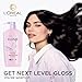 L'Oreal Paris Elvive Glycolic + Gloss Shine Boosting Shampoo and Conditioner Set, Cleanses and Smooths Dull, Porous Hair Into High-Shine, Glossy Hair, 1 Kit
