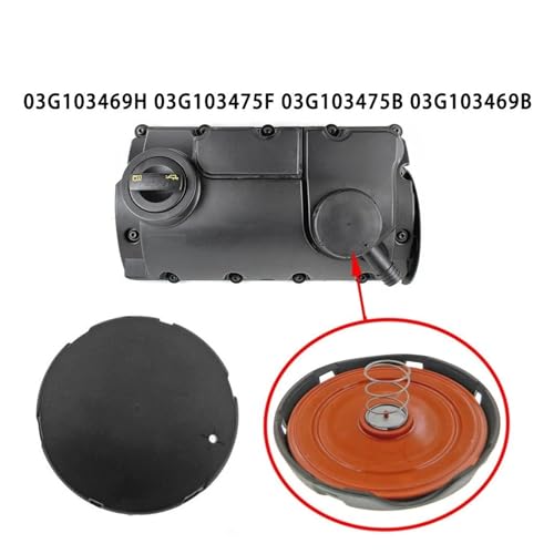 Kit reparación tapa válvula PCV motor para solucionar ralentí inestable 4