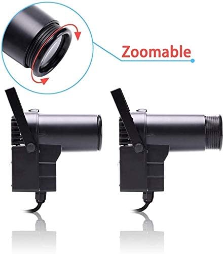 U`King LED Pinspot Lights with 30W RGBW Stage Spotlight Effect by DMX 512 Great for Home DJ Disco Wedding Dance Party Mirror Ball Lighting (Black)