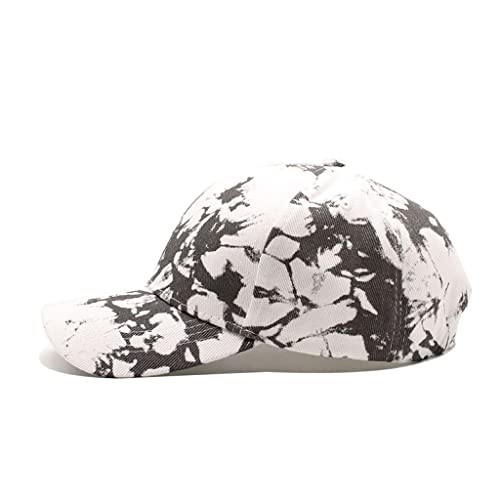 Casquette de Baseball Tie Dye mixte pour le printemps, chapeau pare-soleil réglable.