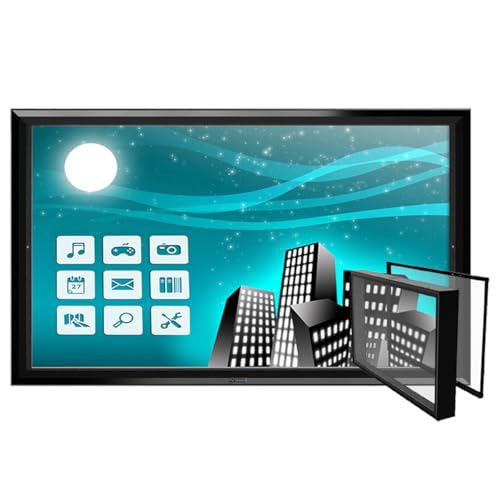 Indoor TV Enclosure for 42-50" TVs and Displays - Shatterproof Front Panel - Security Locking System - Temperature Controlled - The TV Shield PRO LITE