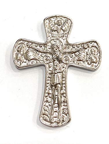 Cruz Plata Torreciudad De Bussy crucifijo de plata para cadena de cuello JCC32