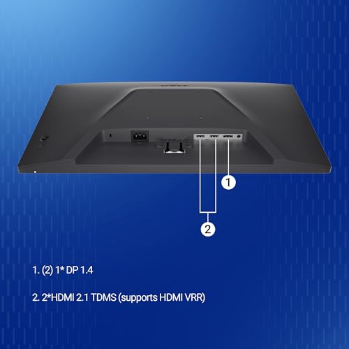 Image of Dell SE2425HG 23.8 inch FHD IPS Gaming Monitor, 200Hz Refresh, 3side narrow bezels, 1ms GtG, AMD FreeSync Premium,HDR 10,300nits, 1000:1 Contrast, 99% Srgb, Tilt, 2*HDMI 2.1 TDMS(supports HDMI VRR),DP 1.4