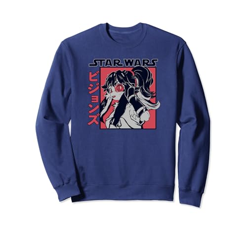Sweatshirt Star Wars Visions Lop Kanji cadeau d'anniversaire original pour geek