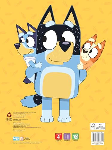 Bluey - Superlivro de adesivos - 500 adesivos Bluey - Superlivro de adesivos - 500 adesivos - Imagem 2