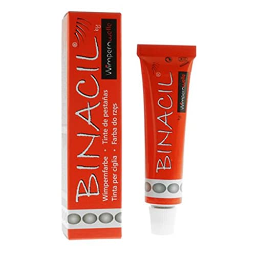BINACIL hellschwarz Augenbrauen- & Wimpernfarbe 15ml