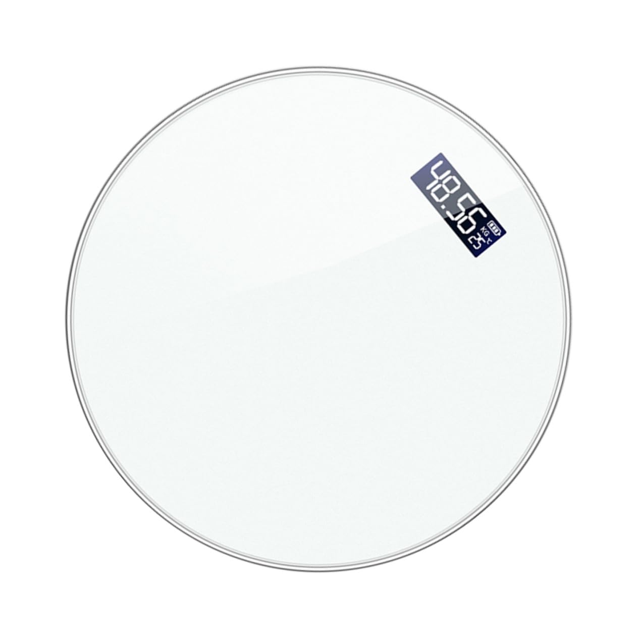 Báscula Digital de Peso Corporal Recargable con Pantalla LED Grande para Gestión Fitness y Salud Familiar