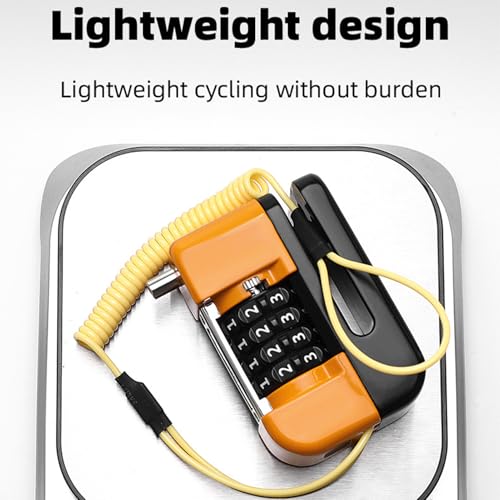 Antivol de roue pour vélo électrique et moto à code combinaison - 8