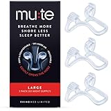Rhinomed Mute Nasendilatator zur Schnarchreduzierung – Anti-Schnarch-Hilfe –...