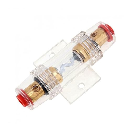 Porte-fusible audio voiture 100A en ligne pour disjoncteur stéréo automobile 10x38 mm