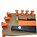SOLUSTRE 20pcs Flooring Tools Lvp Flooring Spacers Hardwood Floor Installation Kit Orange Floor Mounting Spacers