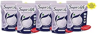 Low GI Sugar | Herbal Cane Sugar | Free From Chemicals,| Artificial Sweetener Substitute | Low Glycemic Index (GI)(375g - Pack Of 5)
