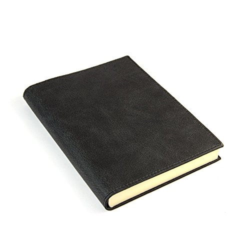 Carnet cuir noir Papuro M | Journal intime et croquis quotidien