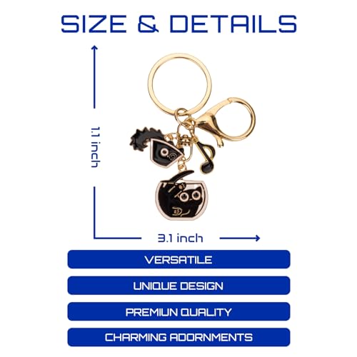Image of Keychain for Women, Key Chains Women Cute, Enamel Durable Key Ring for Handbag & Bag.