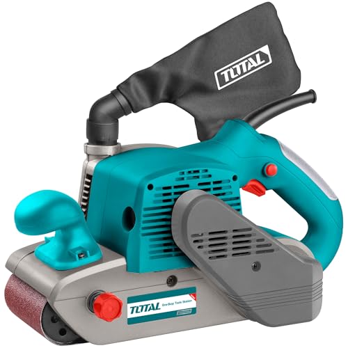 Ponceuse à bande industrielle 1200 W, 500 tr/min, ruban 610 x 100 mm, TBS12001