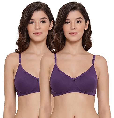 Image of Lyra Women's Cotton Non Padded Wire Free T Shirt Bra