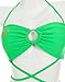 Winx Club Women's Bikini Sets Swimsuit Bathing Suit with Beach Gauze Skirt Stella Swimsuit Green Orange