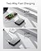 ESR for MagSafe Power Bank, Ultra-Compact 10,000mAh MagSafe Portable Charger, Qi2 Certified 15W Ultra-Fast Battery Pack, 27W USB-C MagSlim Charger with Cable for iPhone 17/16/15/14/13/12, Black