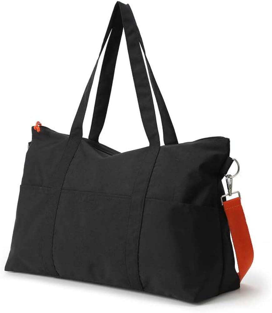 Borsa Donna Casual Grande Capacità - Tracolla Shopping In PVC E Tessuto