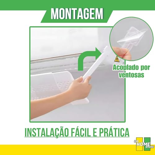 Defletor Ar Condicionado Split Ajustável Refletor Direcionador Universal