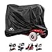 Mobility Scooter Storage Cover Outdoor, 122x 56 x 97CM - Rainproof, UV-Proof, Windproof, Waterproof Mobility Scooter Accessories, Electric Wheelchair Cover Machine Washable (Black)